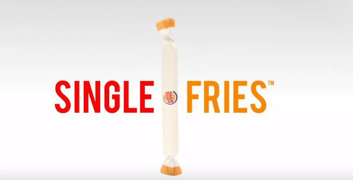 Burger King Single Fries