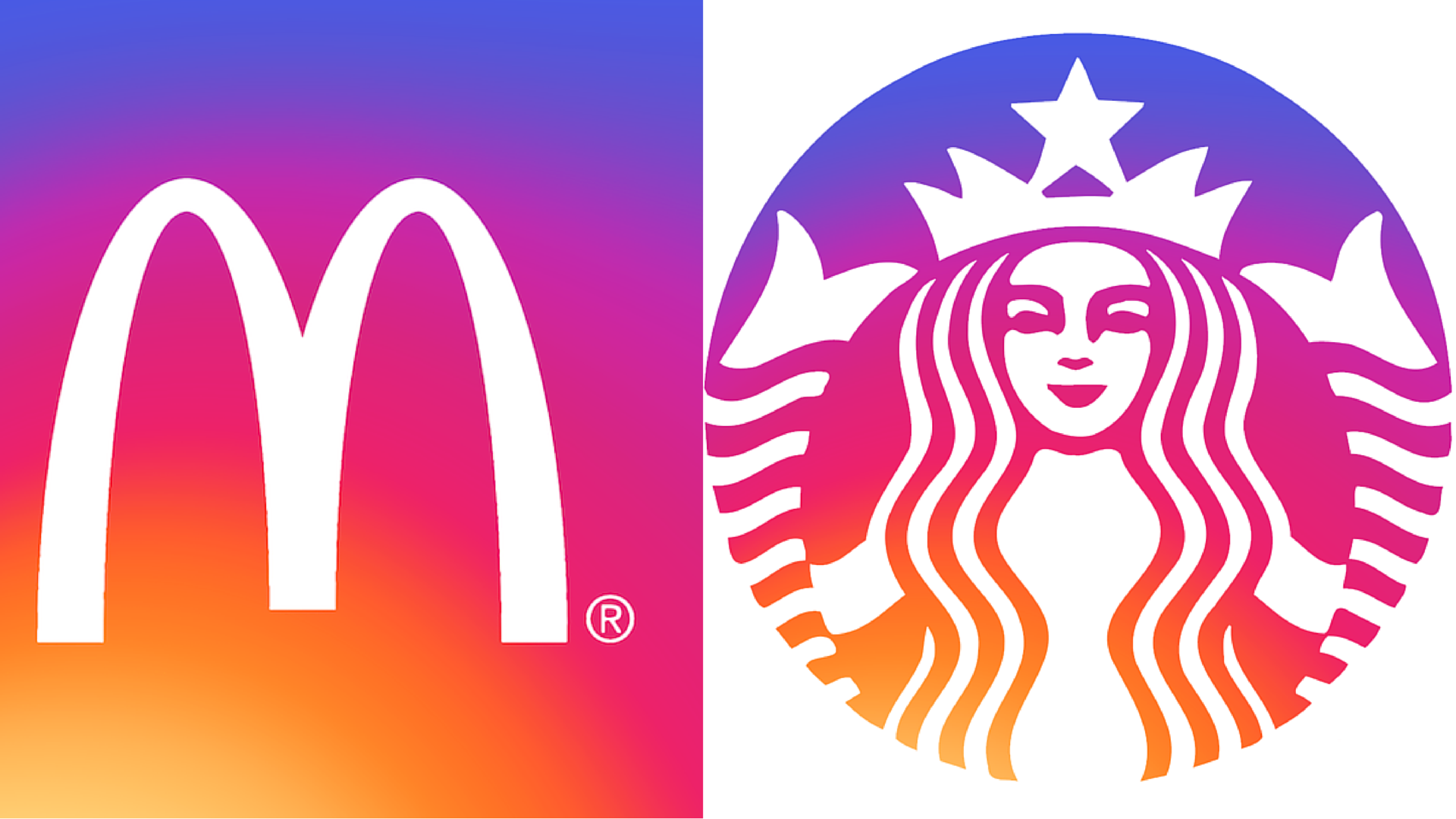 Logos marques version Instagram